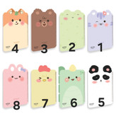 دفتر مشق حاشیه رنگی طرحدار فنردار مدل حیوانات گوش دار ۴۰ برگ فانتزی کیوت ، دفتر املا ، دیکته