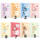 دفتر مشق 60 برگ فانتزی مجلد پیتیکو