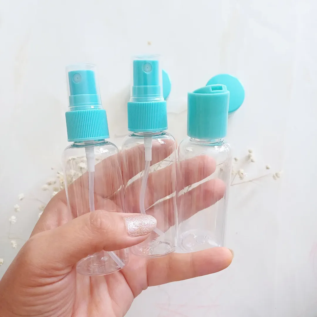 پک آرایشی بهداشتی محفظه کرم و شامپو مسافرتی ۷ تکه بزرگ