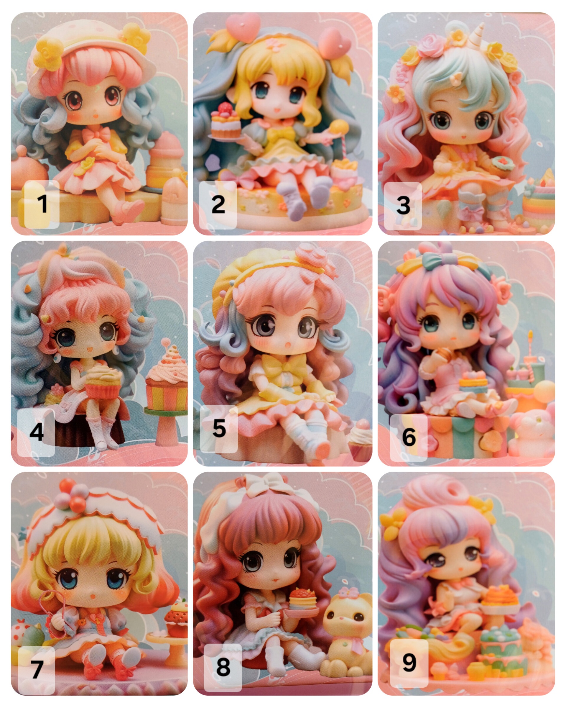 نقاشی الماسی فانتزی مدل دختر طرح قابدار