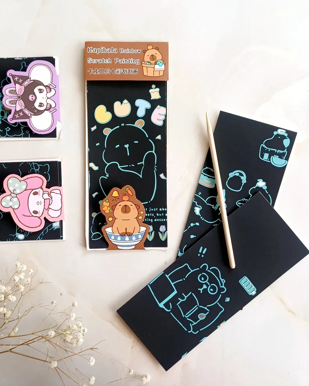 نقاشی ذغالی خراشیدنی ، نقاشی اسکرچ برد ( اسکراچ)