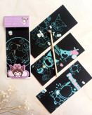 نقاشی زغالی خراشیدنی ، نقاشی اسکرچ برد ( اسکراچ)