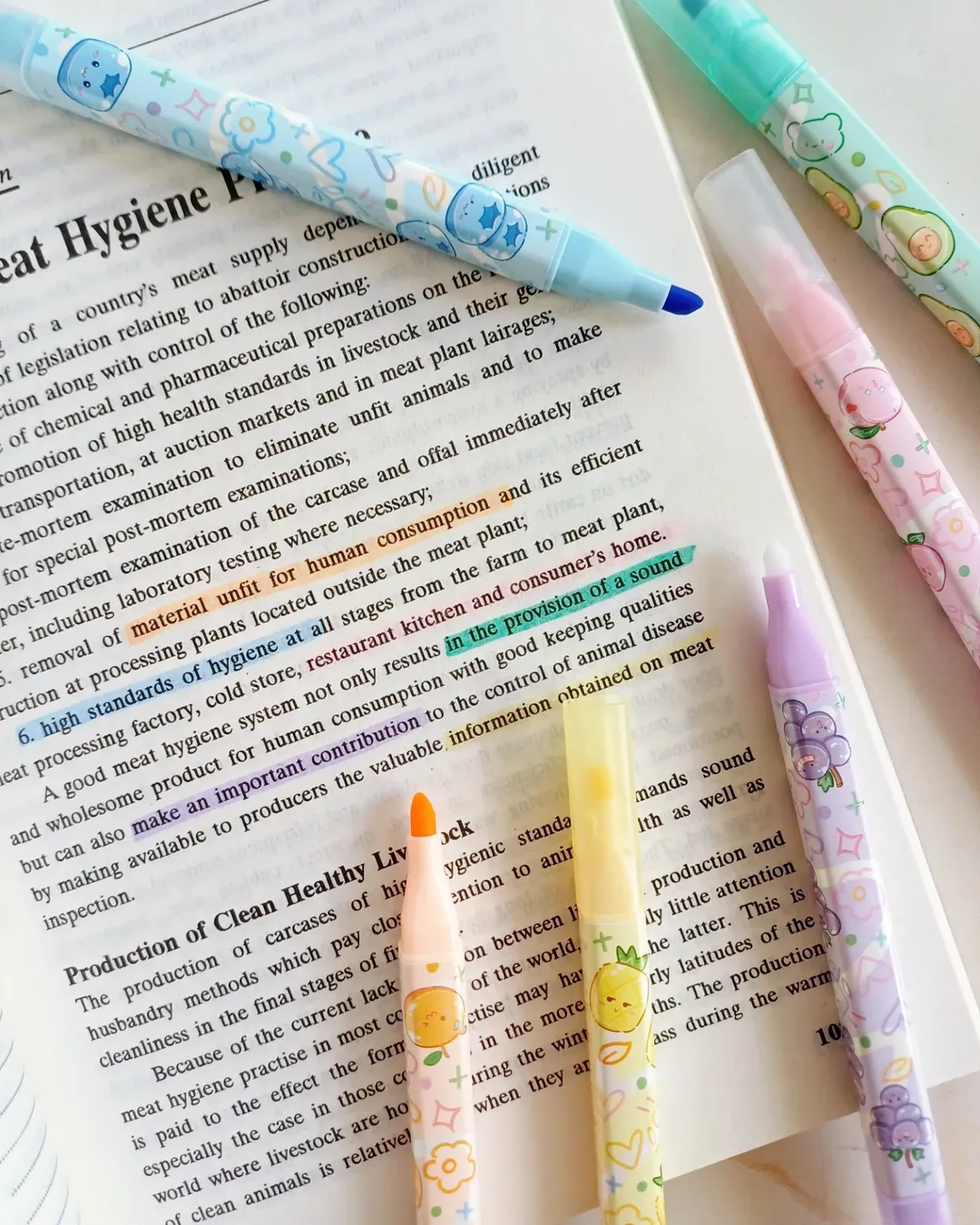 هایلایتر دوسر پاکن دار عطری با رنگ‌های  ، هایلایت دوسر پاکندار