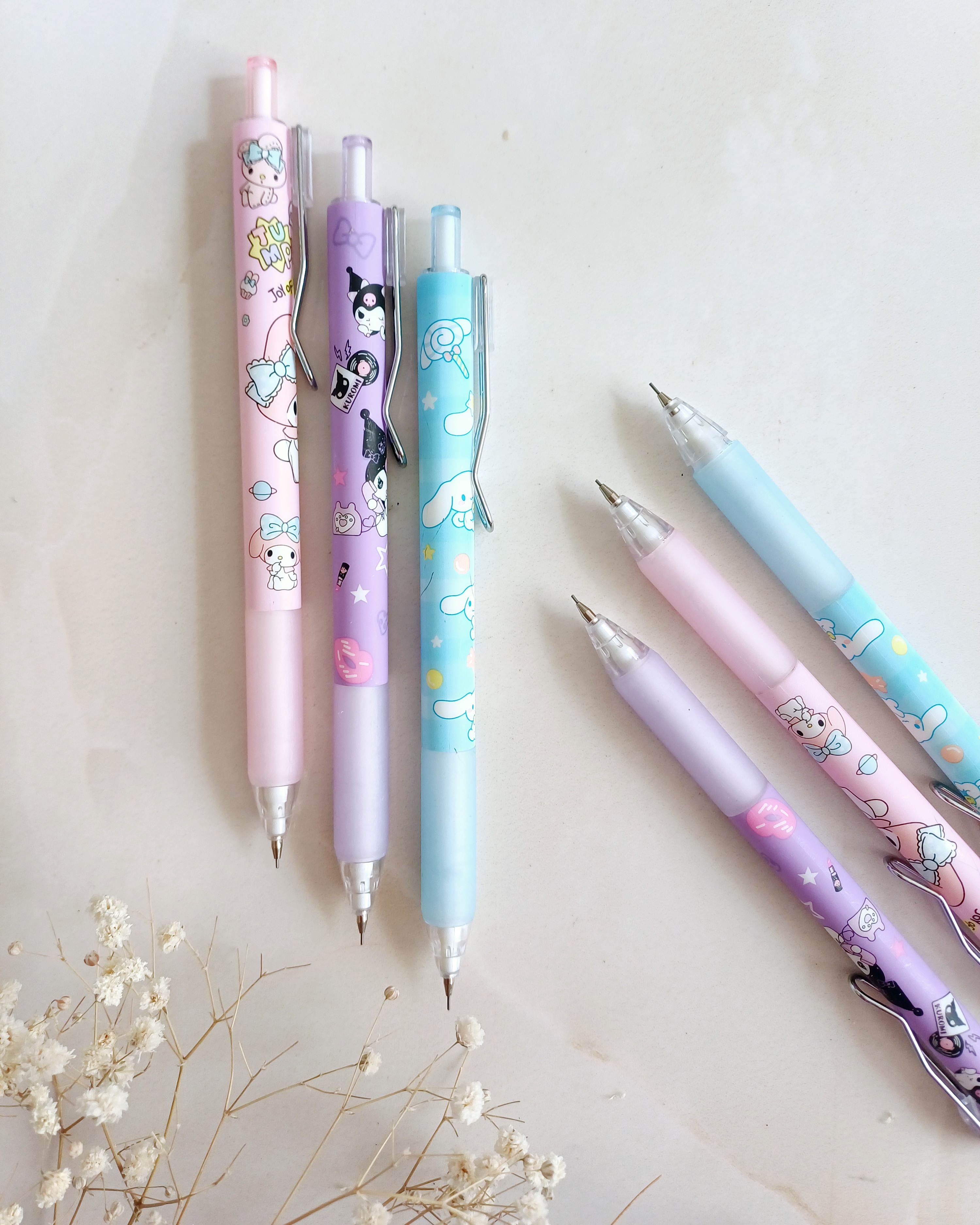 اتود فانتزی گیره فلزی با کیفیت،  فانتزی مدل کرومی ملودی سانریو