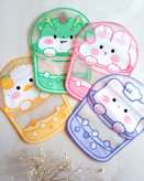 زیپ کیپ عروسکی فانتزی برای لقمه و خوراکی مدرسه و گیفت تولد مدل حیوانات کیوت بابل تی