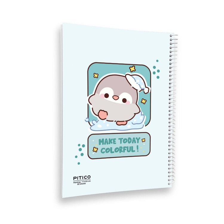 دفتر فنری نقاشی مجلد