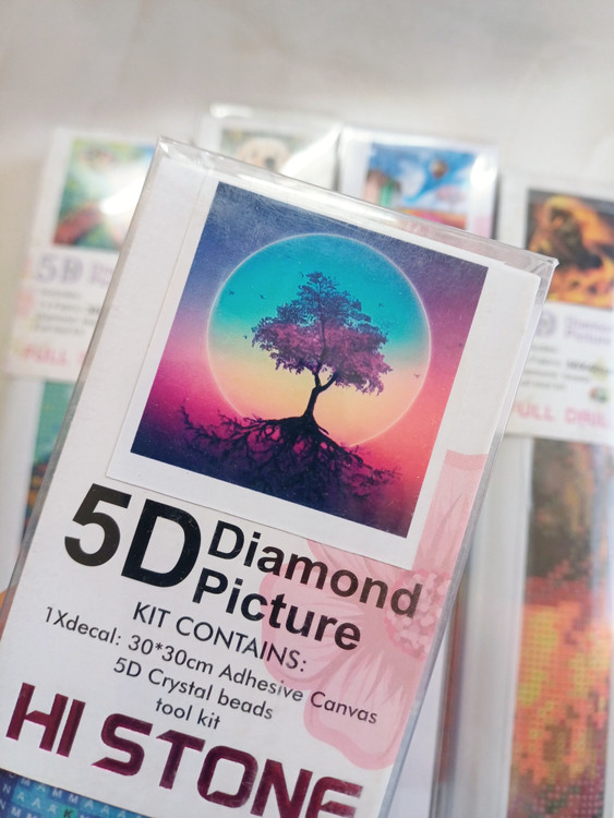 نقاشی الماسی رولی سفره ای بزرگسال