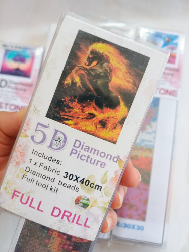 نقاشی الماسی رولی سفره ای کوبلنی بزرگسال