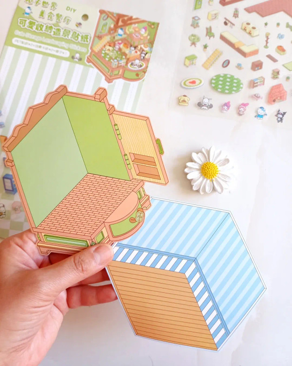 استیکر ۳ بعدی چیدمان اتاق سانریو