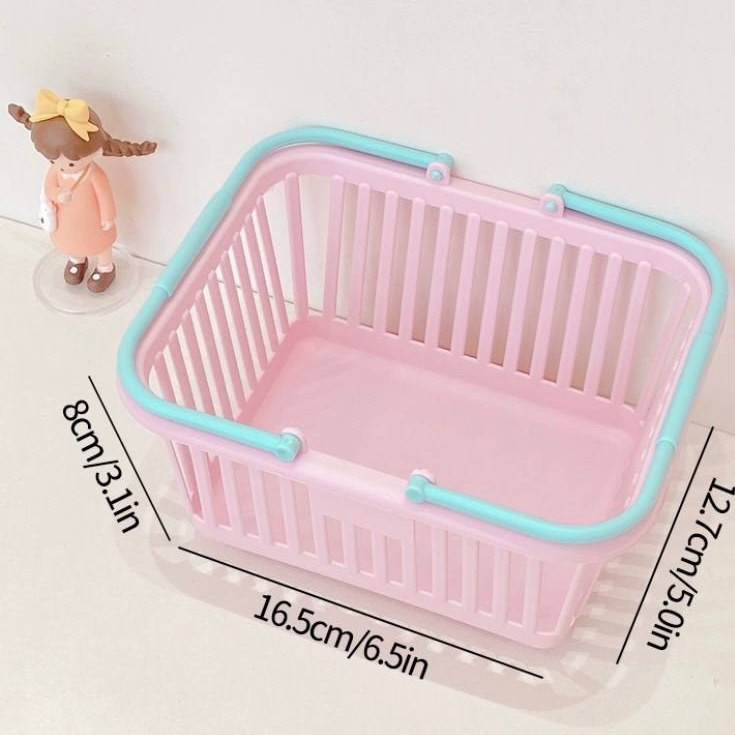 سبد فانتزی پینترسی دسته دار طرح مستطیل